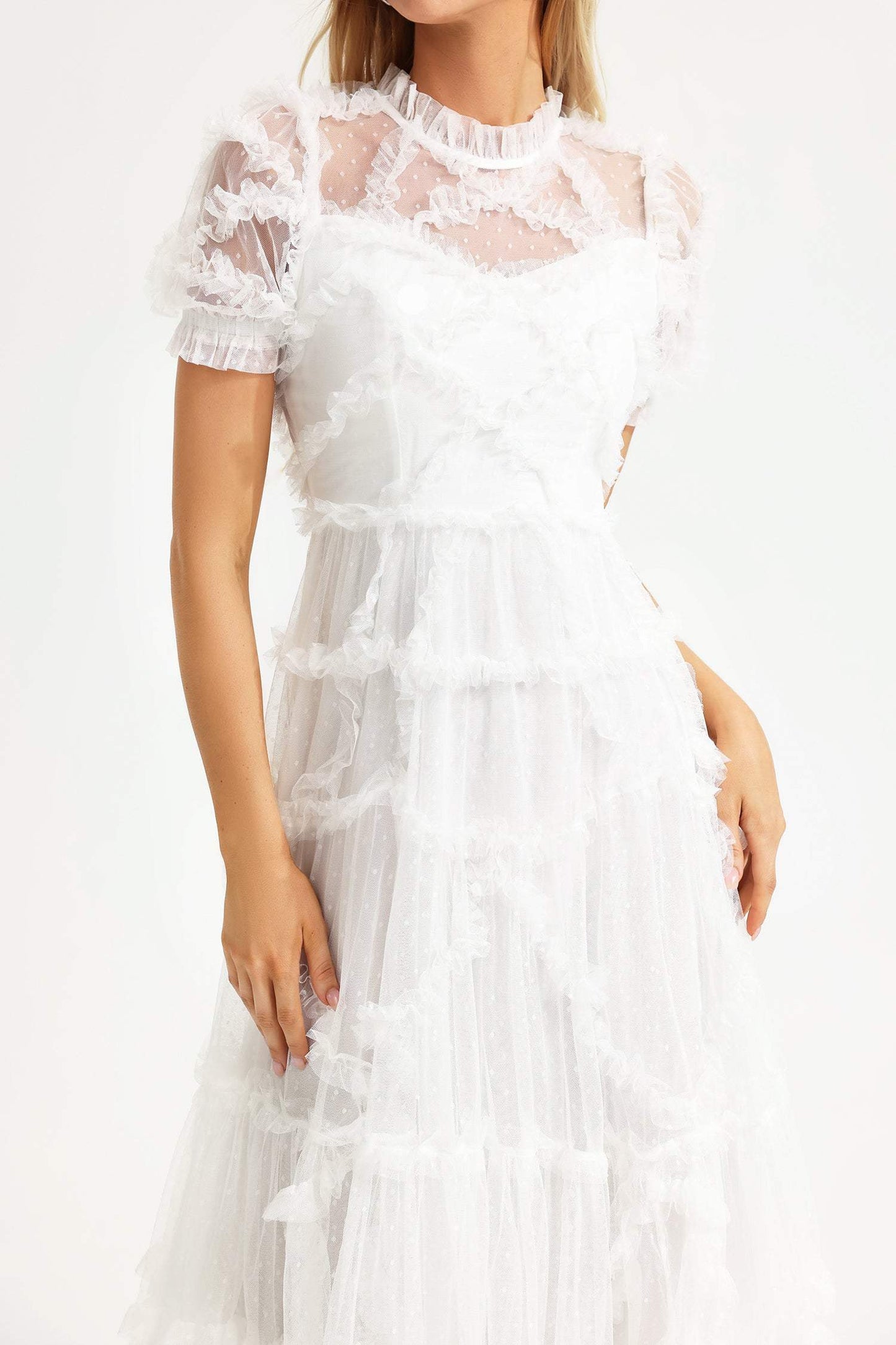 A Vintage Style Dress with Delicate Timeless Details