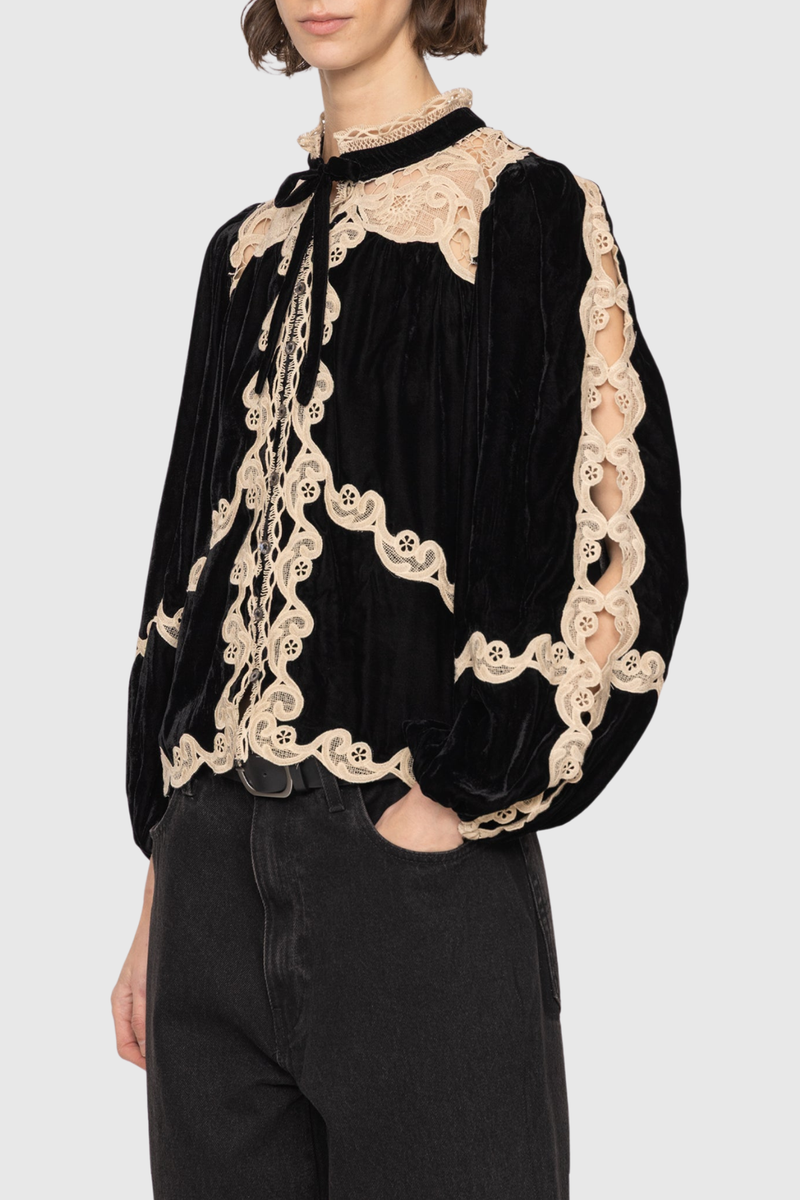 Beautifully Finished Blouse in a Timeless Design