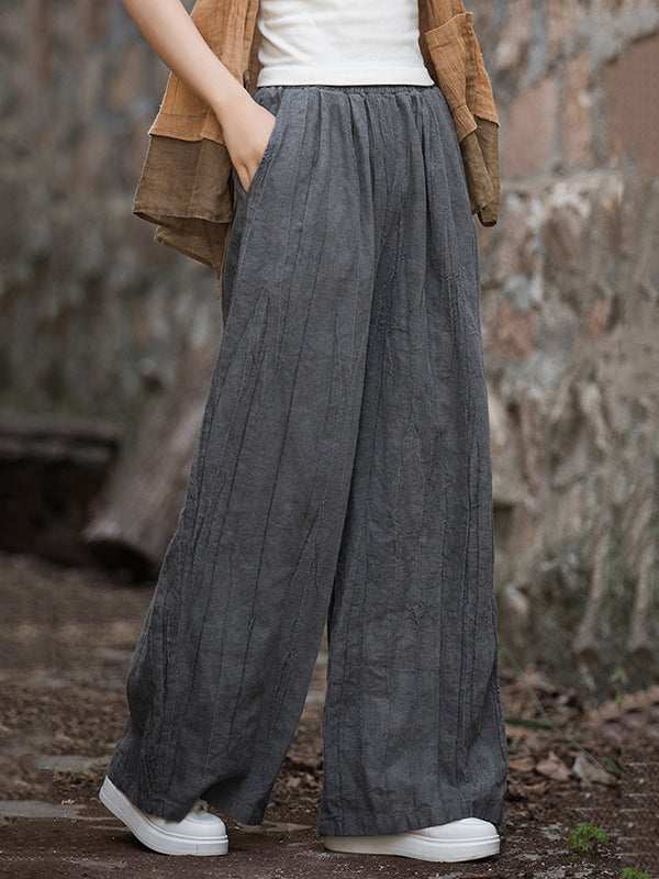 A Vintage Style Trousers with Delicate Timeless Details