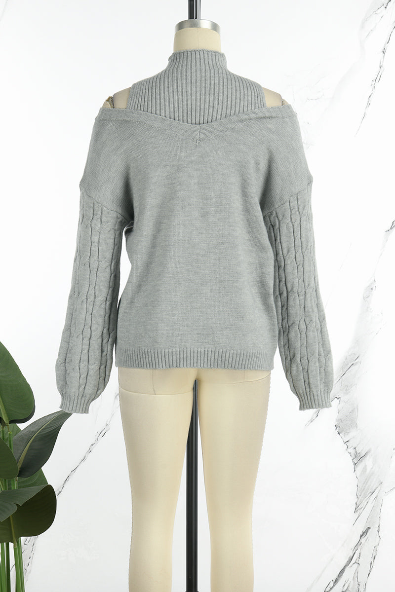 Vintage Inspired Sweater with a Contemporary Edge