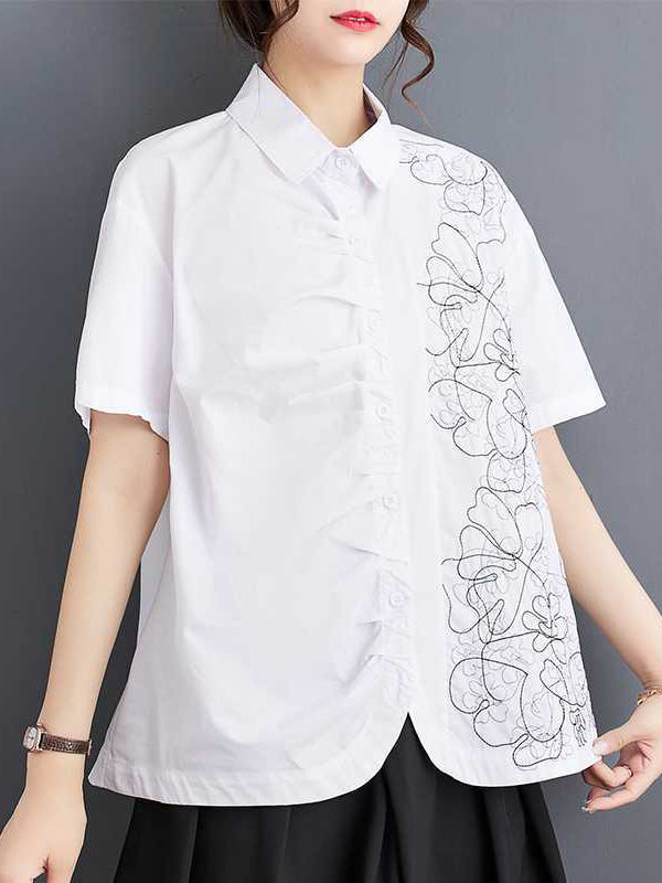 Well Tailored Blouse with a Graceful Silhouette