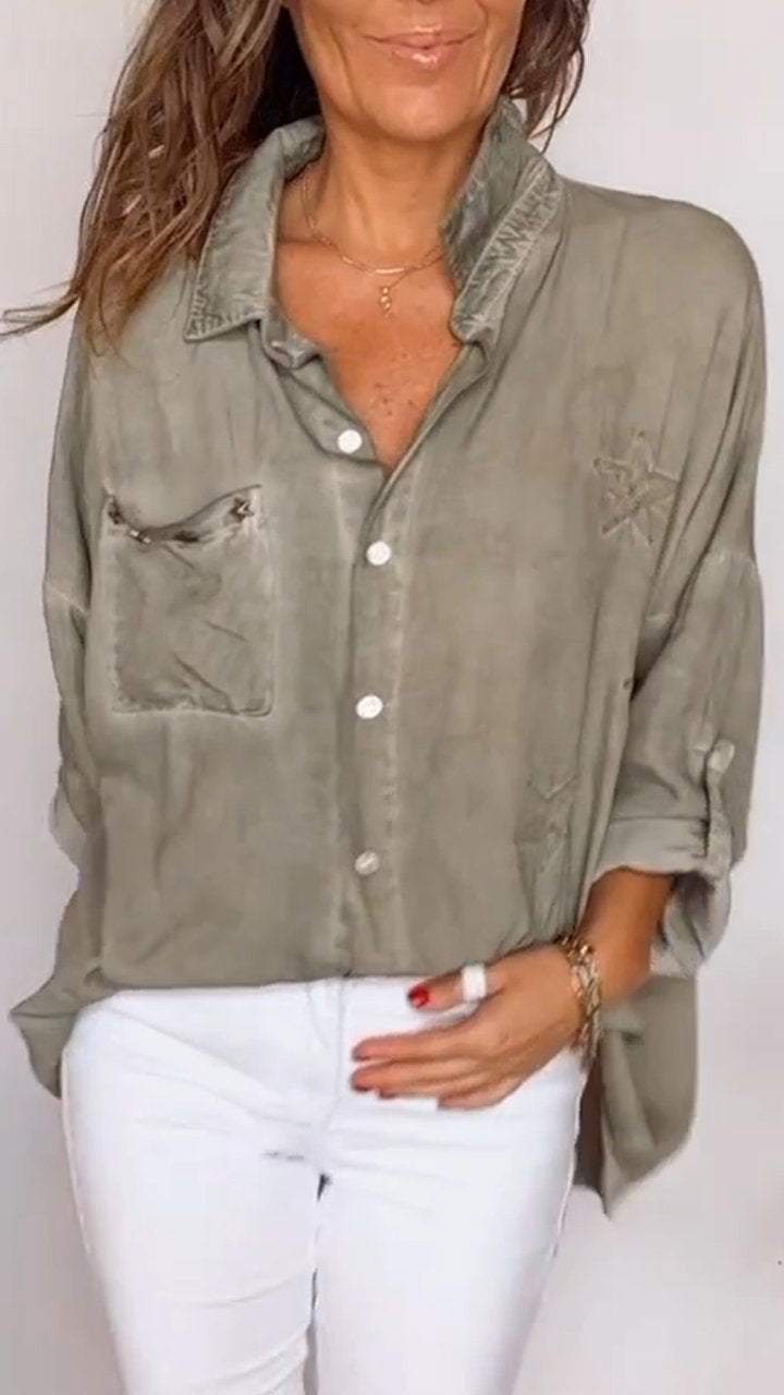 Classic Vintage Shirt with a Flattering Fit