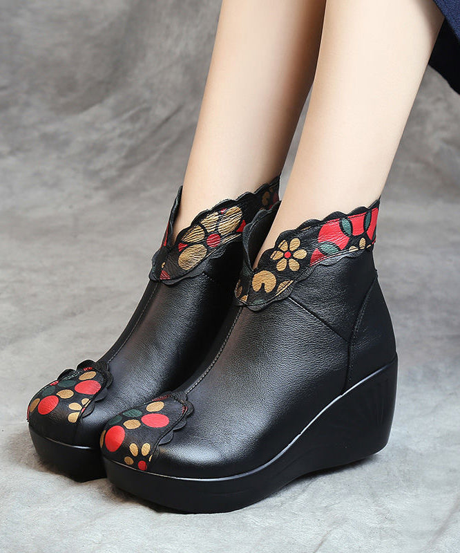 A Vintage Style Boots with Delicate Timeless Details