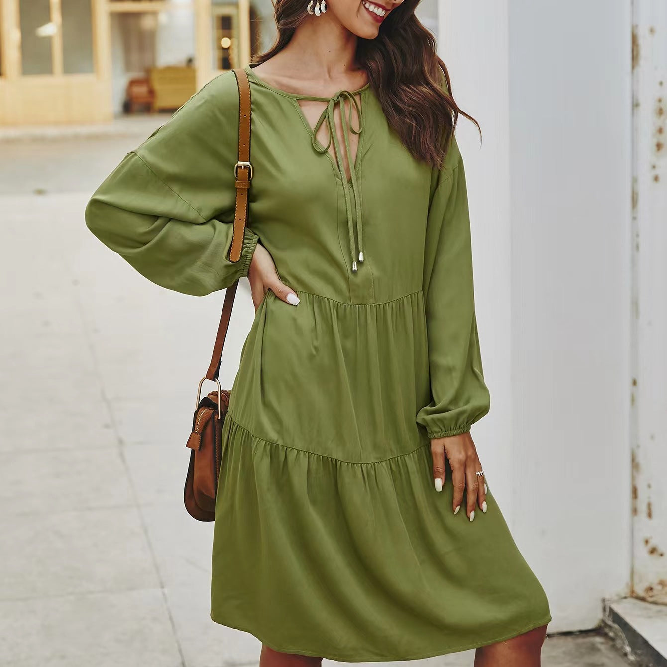 Elegantly Styled Dress for Everyday Wear