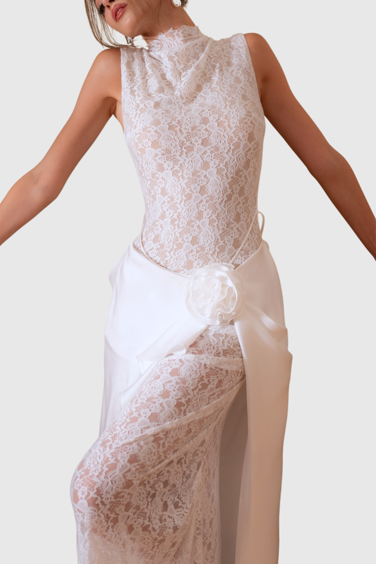 A Vintage Style Dress with Delicate Timeless Details