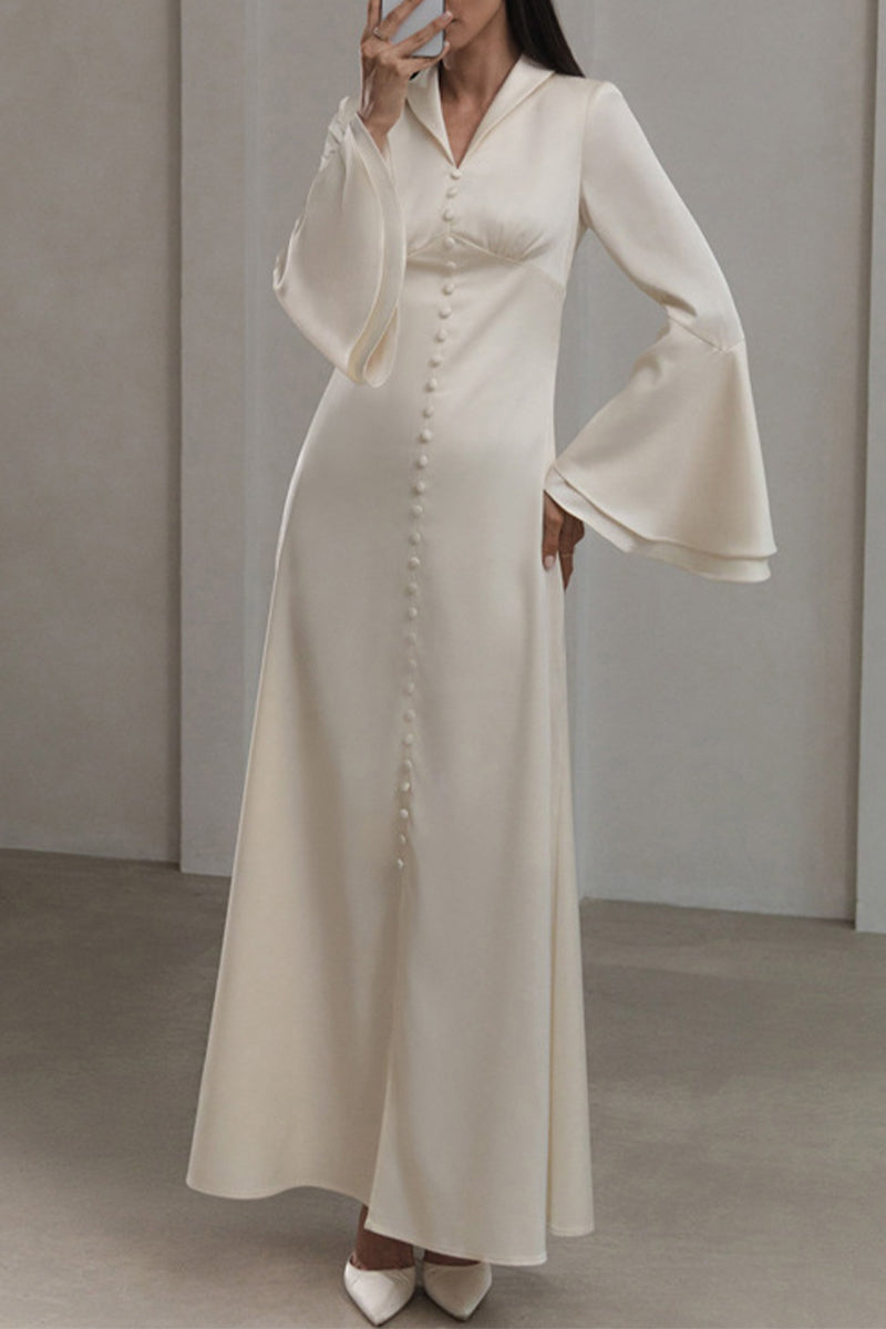 A Vintage Style Dress with Delicate Timeless Details