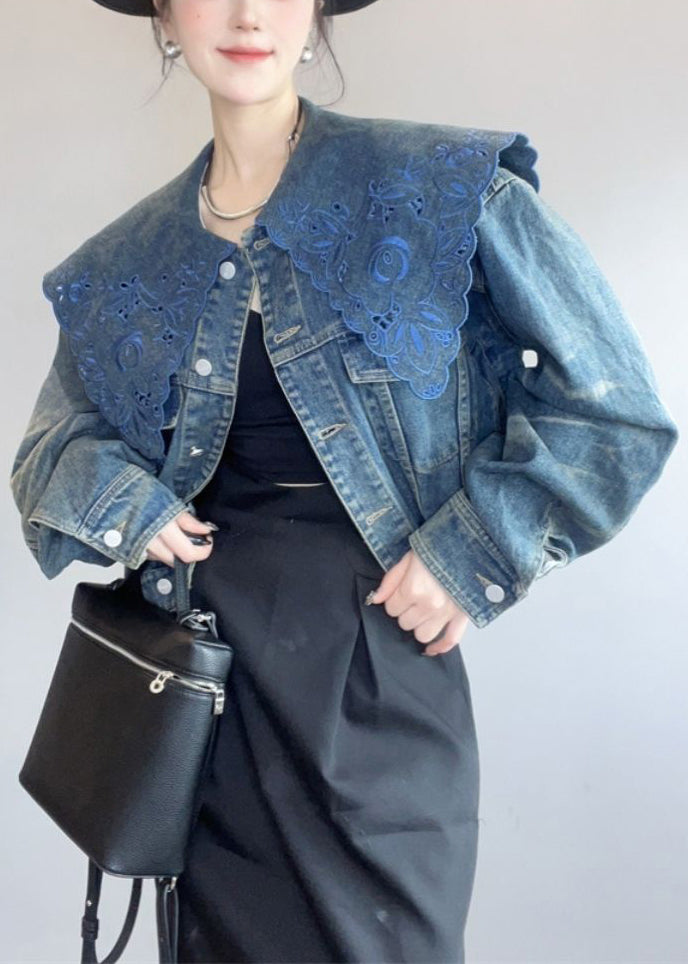 A Vintage Style Coat with Delicate Timeless Details