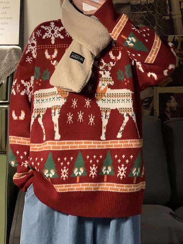 Vintage Inspired Sweater with a Contemporary Edge