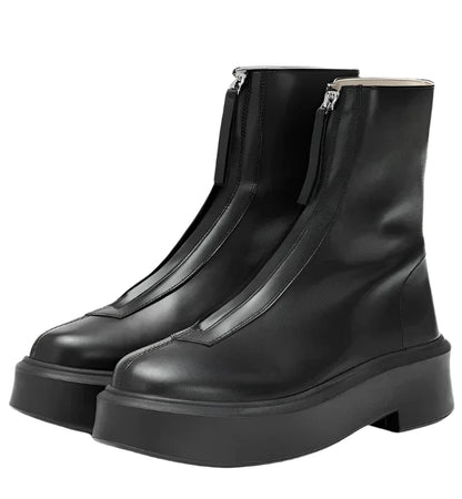A Vintage Style Boots with Delicate Timeless Details