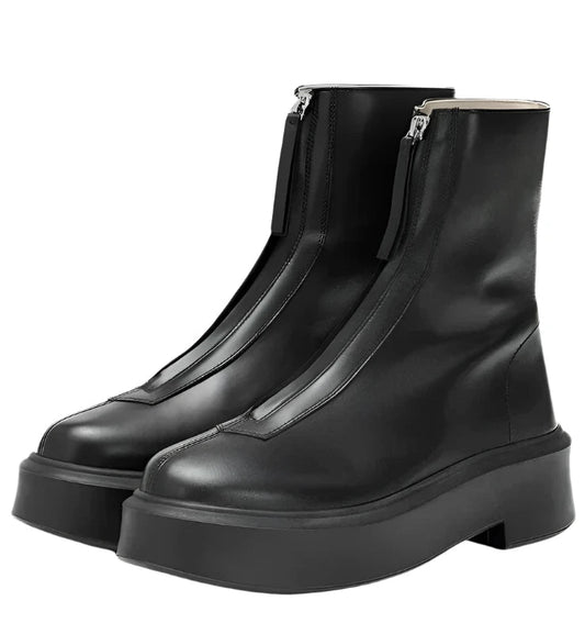 A Vintage Style Boots with Delicate Timeless Details