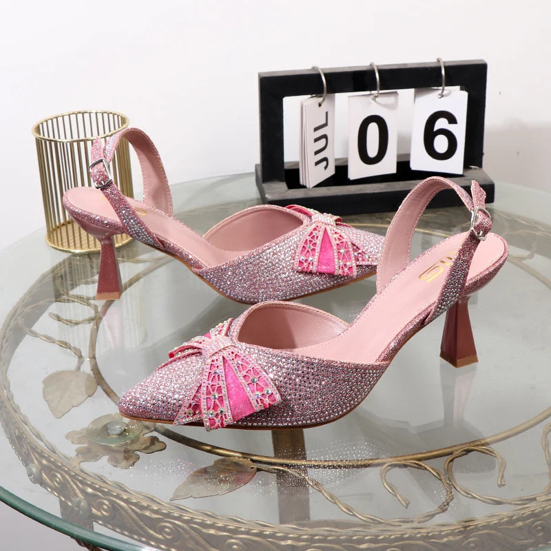 A Vintage Style Heels with Delicate Timeless Details