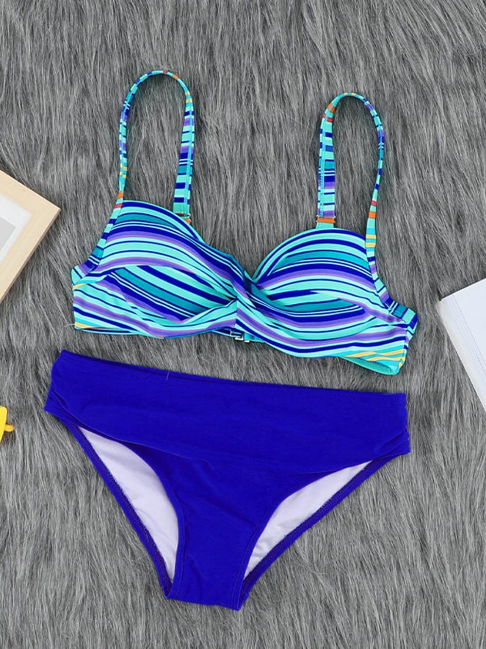 A Vintage Style Bikini with Delicate Timeless Details