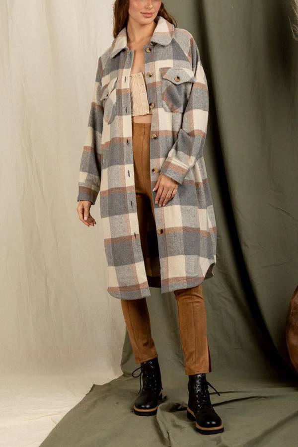 Gracefully Styled Coat for Any Occasion