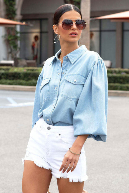 Classic Vintage Top with a Flattering Fit