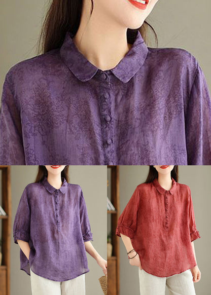Classic Vintage Blouse with a Flattering Fit