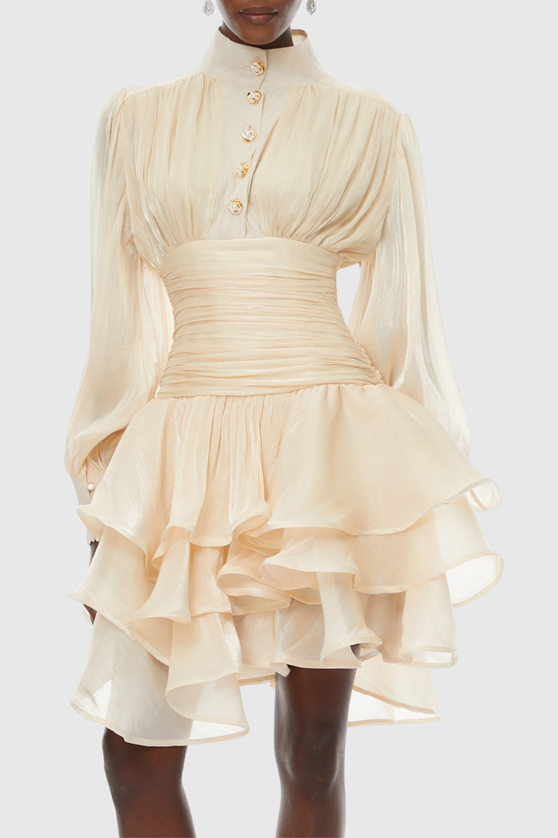A Vintage Style Dress with Delicate Timeless Details