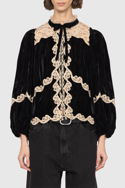 Beautifully Finished Blouse in a Timeless Design