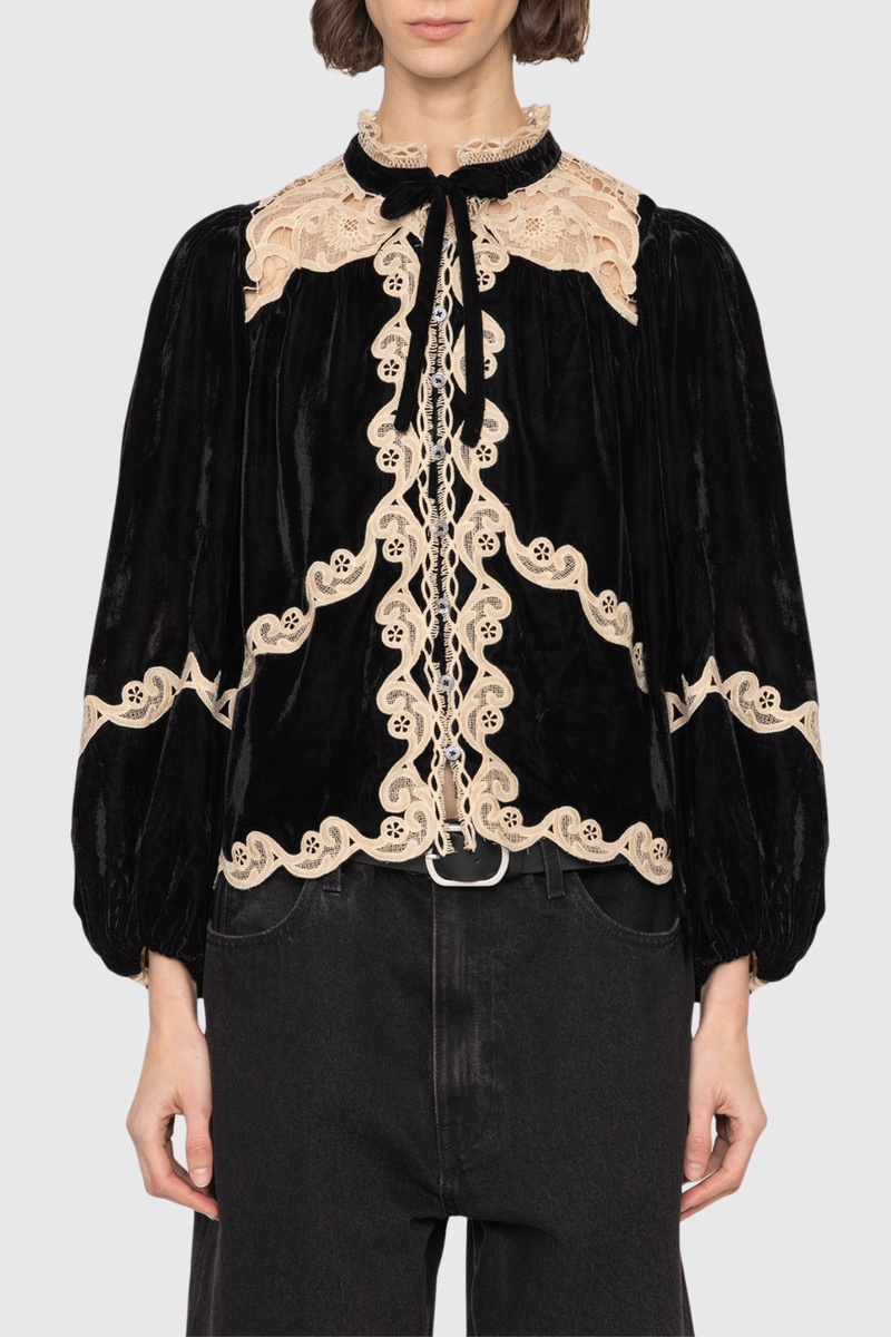 Beautifully Finished Blouse in a Timeless Design