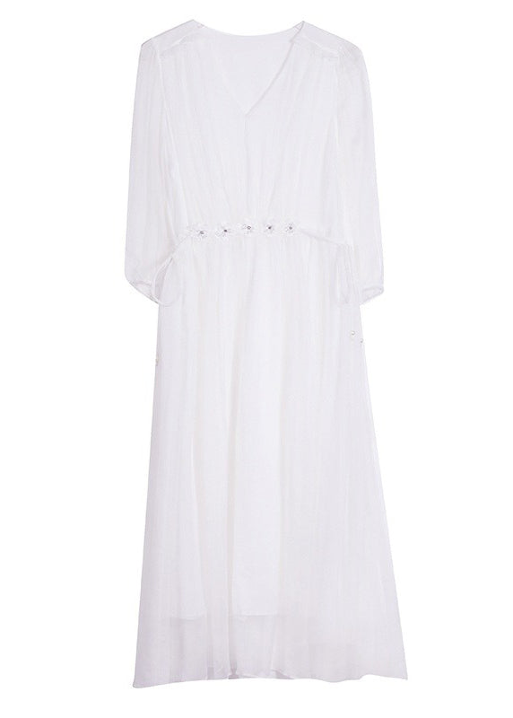 A Vintage Style Dress with Delicate Timeless Details