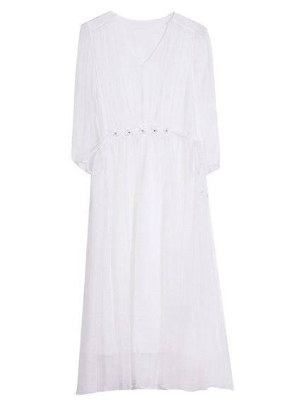 A Vintage Style Dress with Delicate Timeless Details