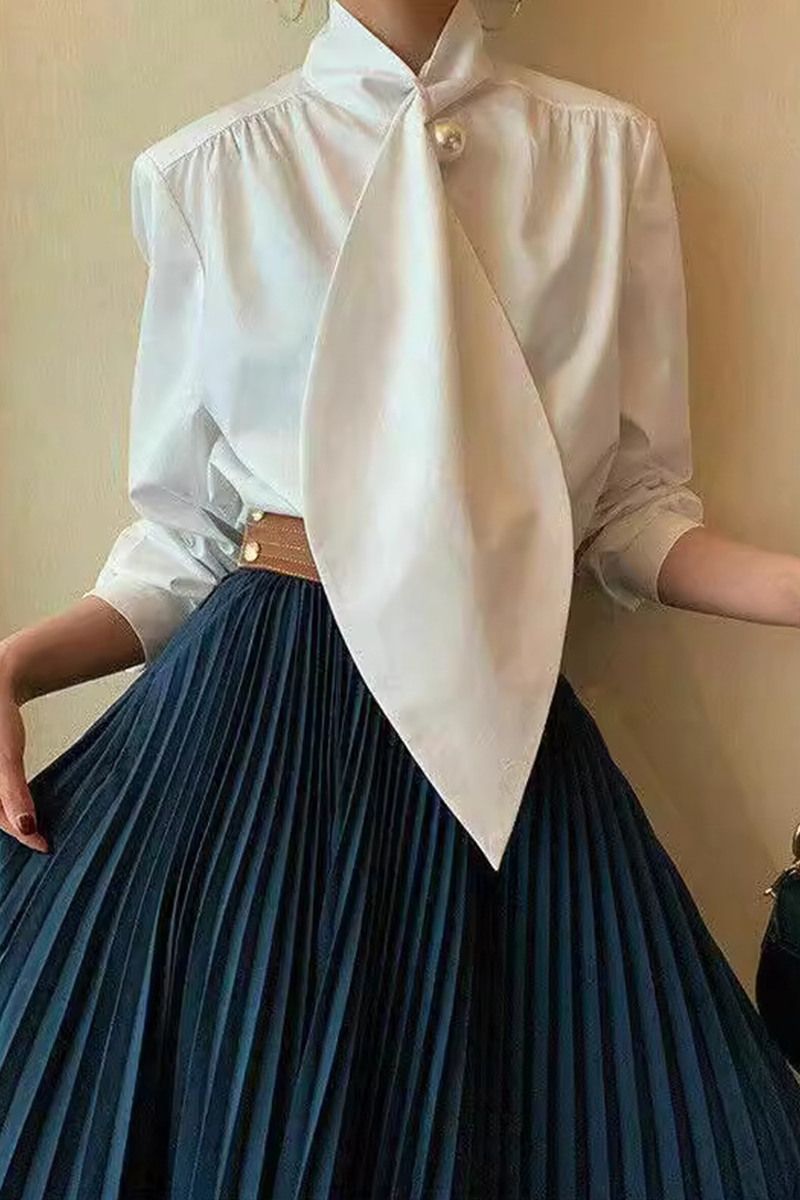 A Vintage Style Blouse with Delicate Timeless Details