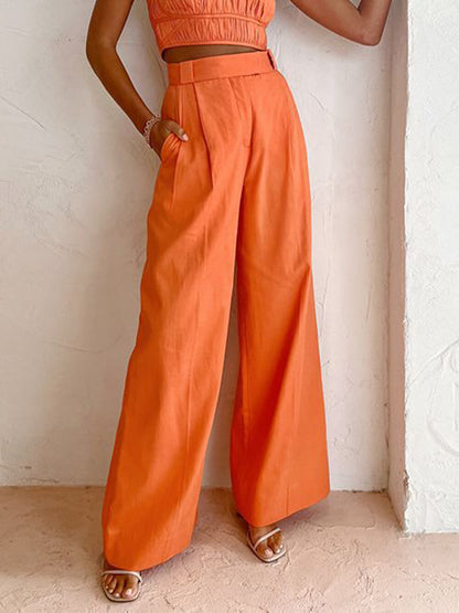 A Vintage Style Trousers with Delicate Timeless Details