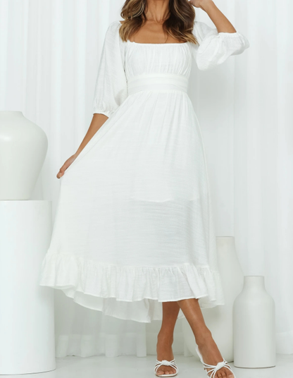 A Vintage Style Dress with Delicate Timeless Details