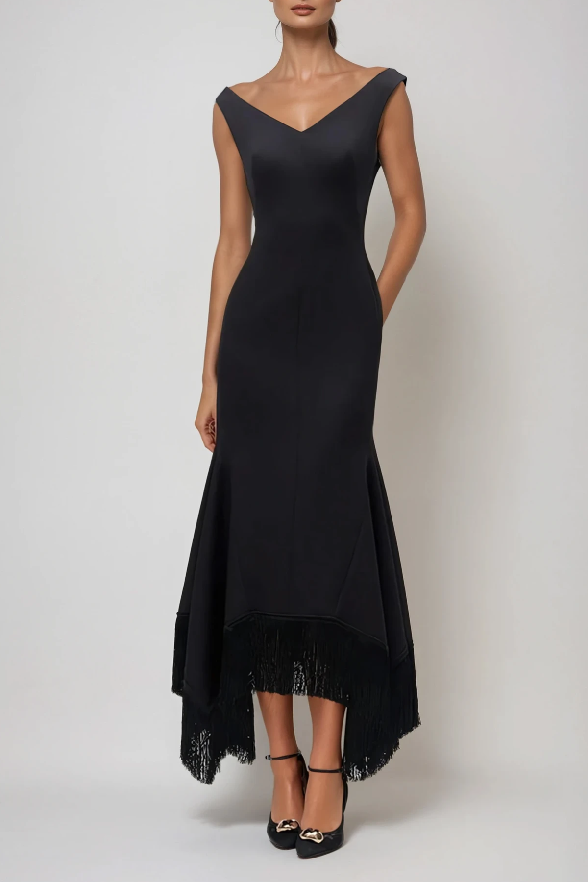A Vintage Style Dress with Delicate Timeless Details
