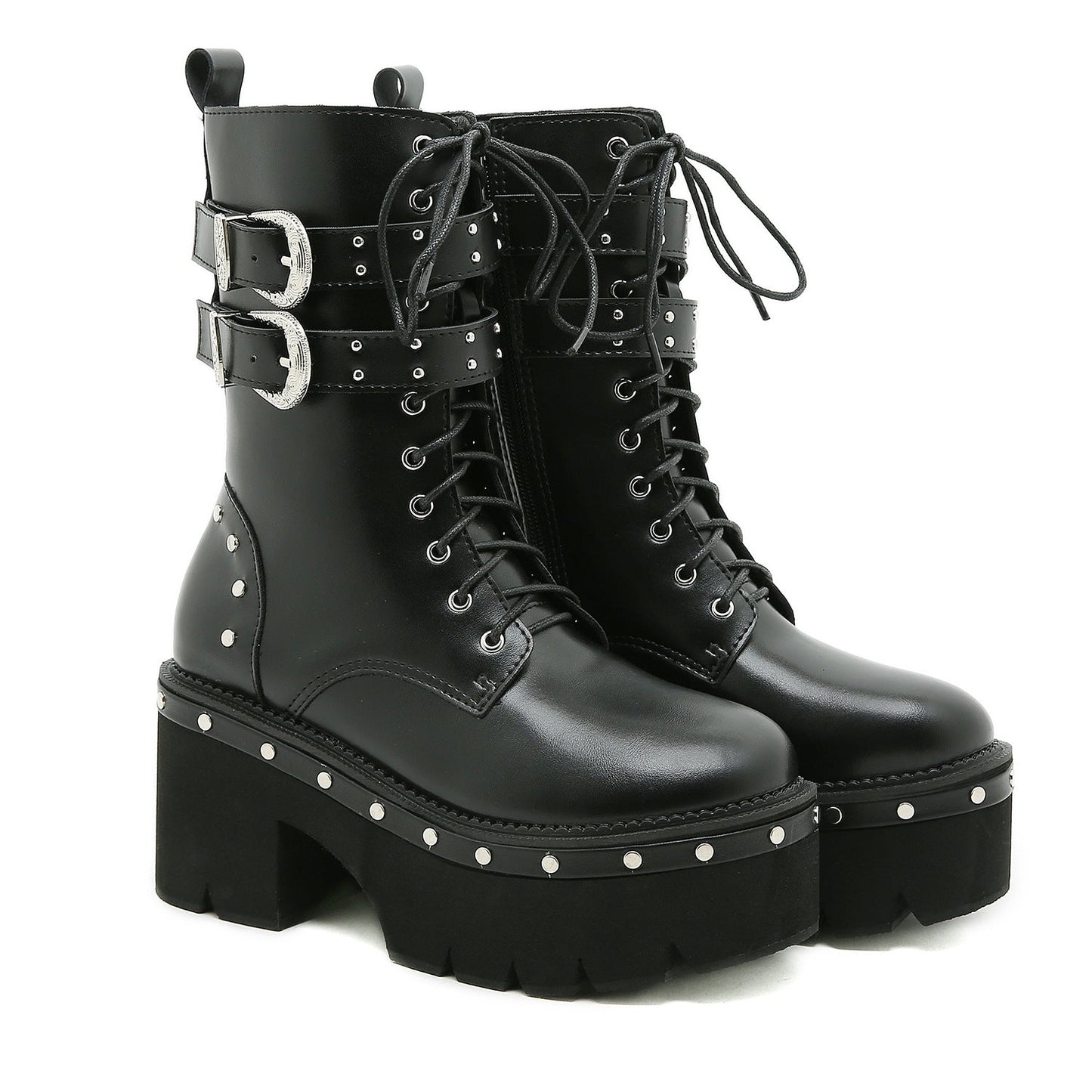 A Vintage Style Boots with Delicate Timeless Details