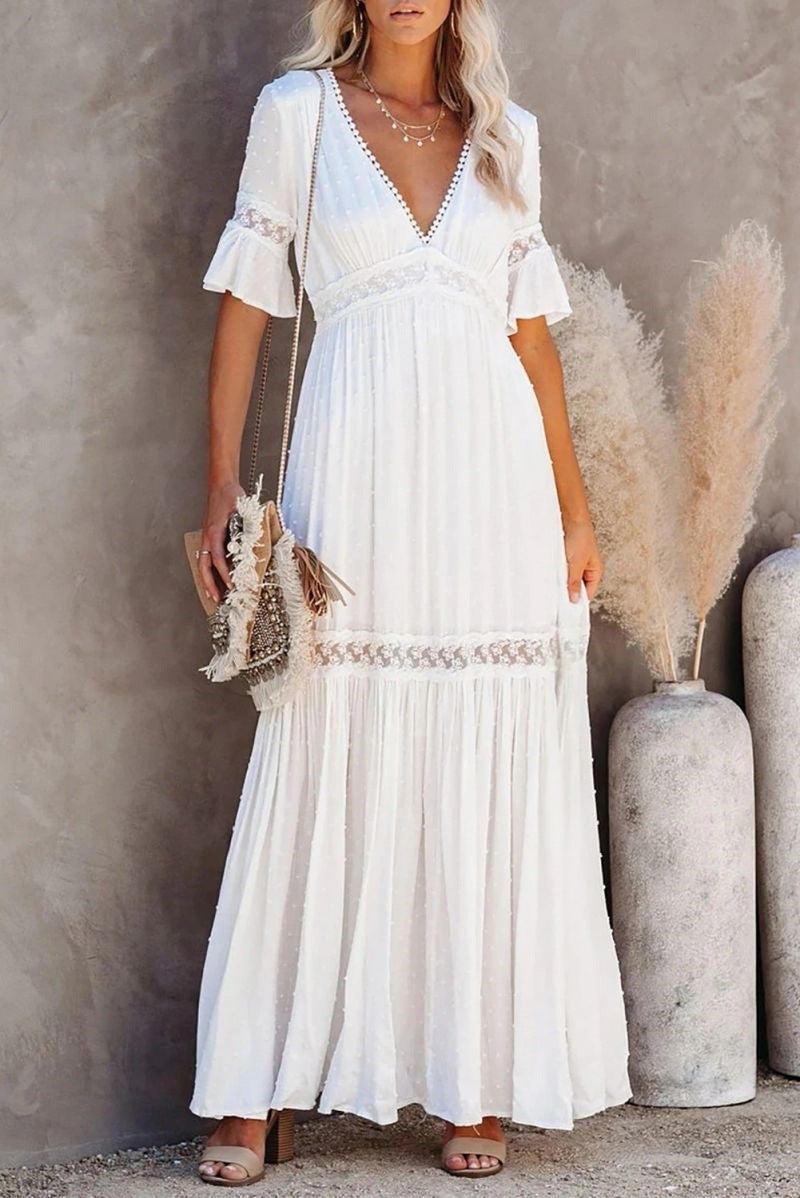 A Vintage Style Dress with Delicate Timeless Details