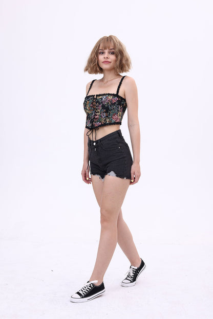 A Vintage Style Top with Delicate Timeless Details