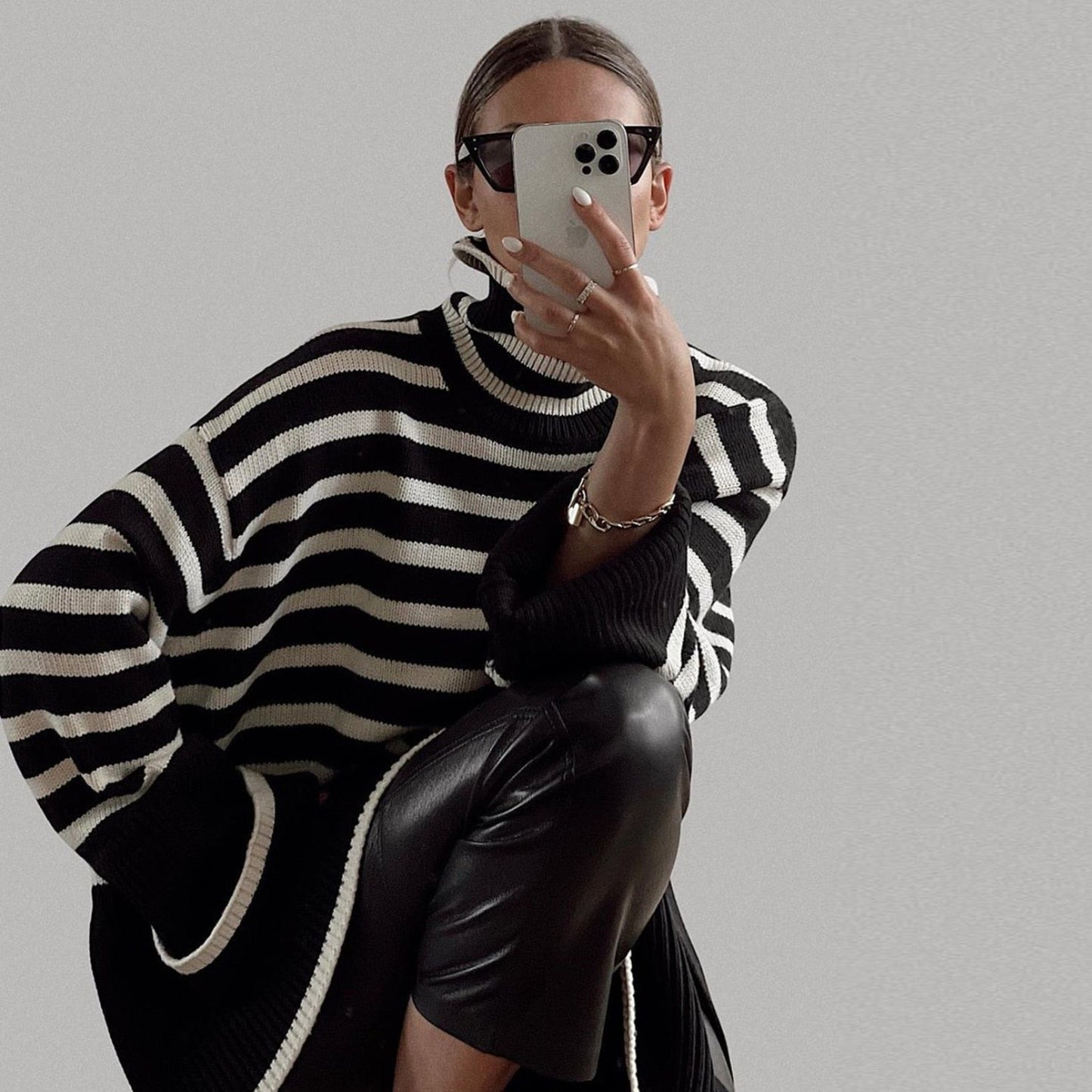 A Vintage Style Sweater with Delicate Timeless Details
