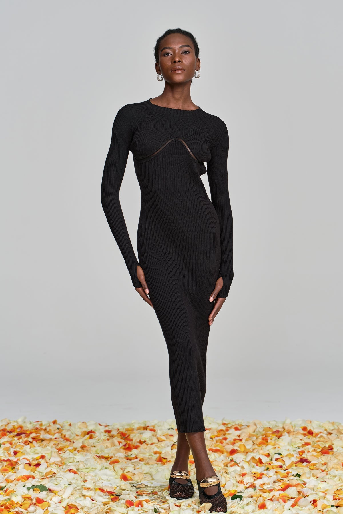 Classic Vintage Dress with a Flattering Fit