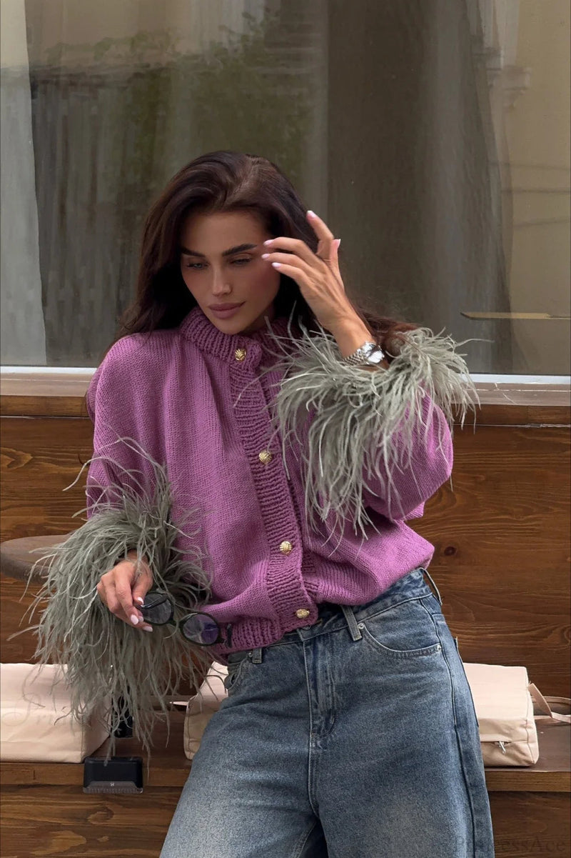 Vintage Inspired Sweater with a Contemporary Edge