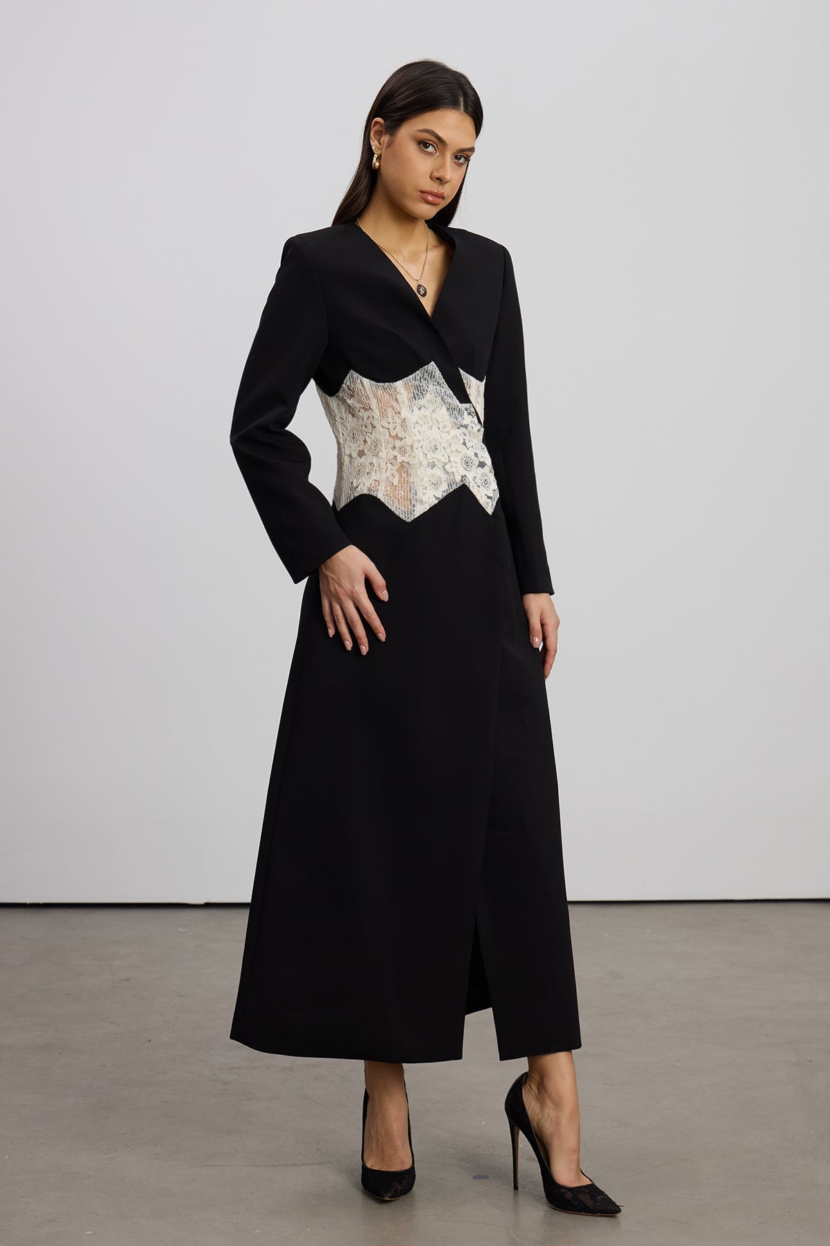 Classic Vintage Coat with a Flattering Fit