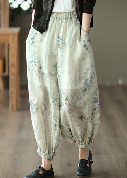 A Vintage Style Pants with Delicate Timeless Details