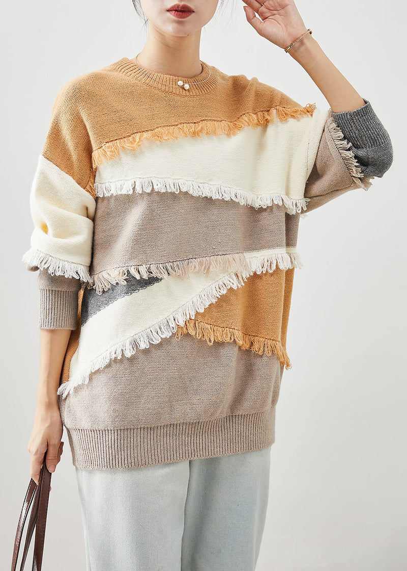 A Vintage Style Sweater with Delicate Timeless Details