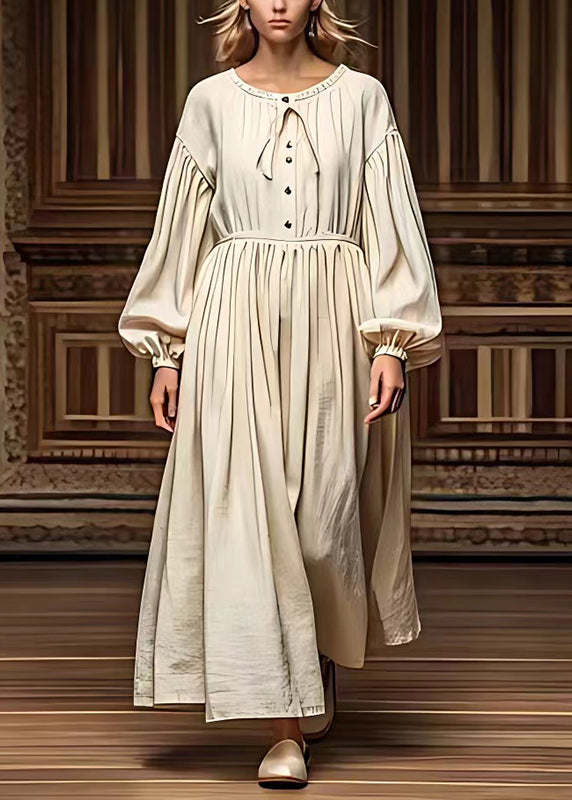 A Vintage Style Dress with Delicate Timeless Details
