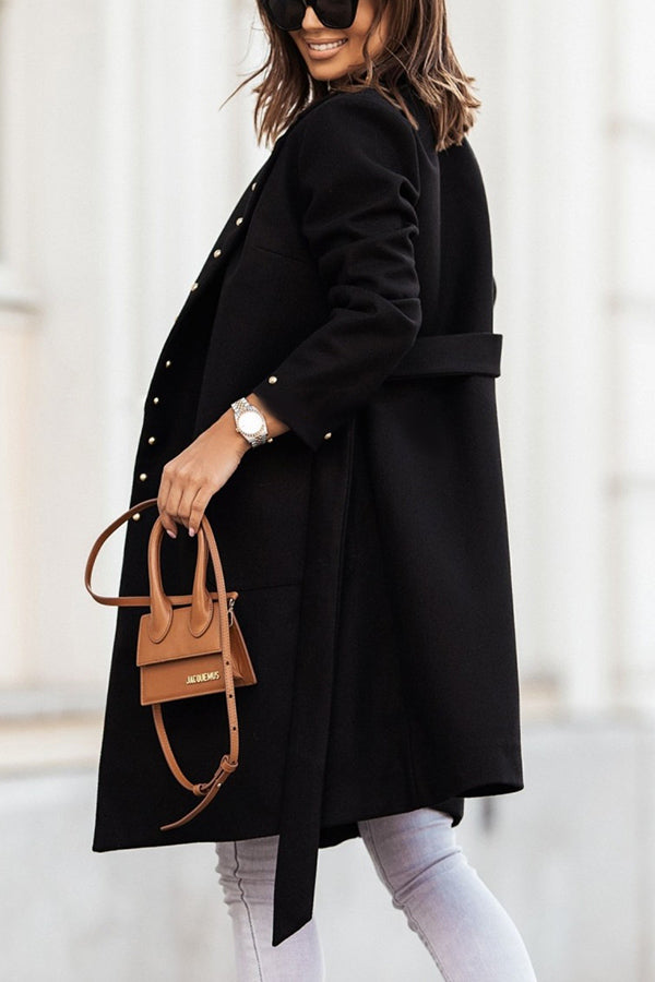 Classic Vintage Coat with a Flattering Fit