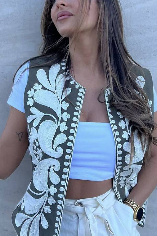 A Vintage Style Jacket with Delicate Timeless Details