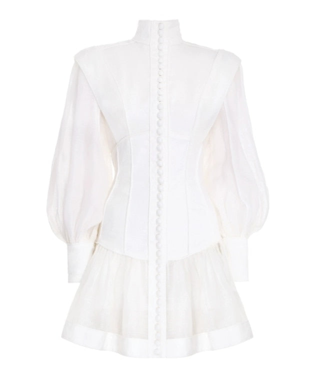 A Vintage Style Dress with Delicate Timeless Details