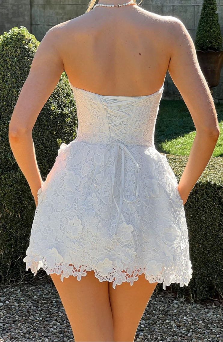 A Vintage Style Dress with Delicate Timeless Details