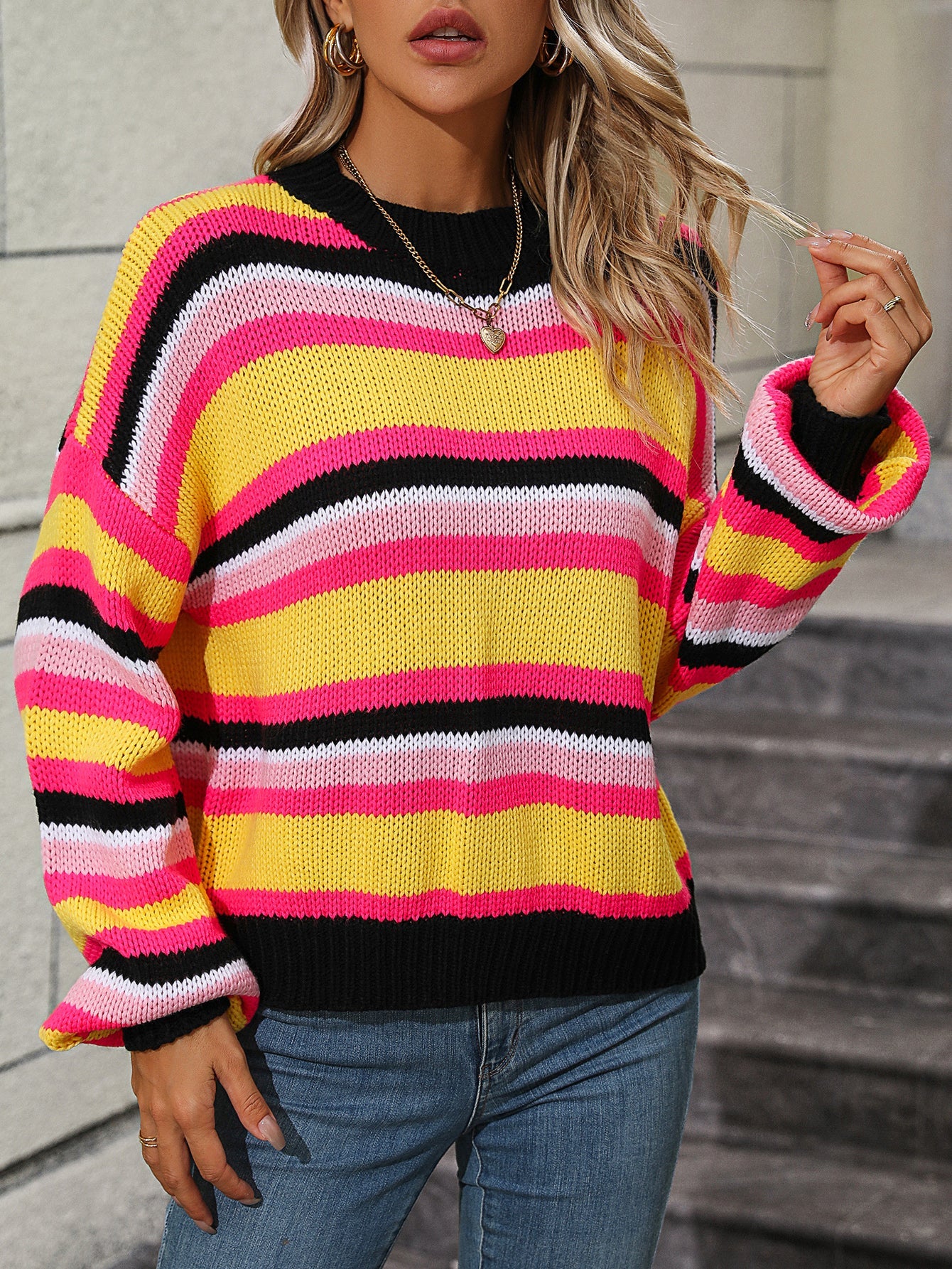 A Vintage Style Sweater with Delicate Timeless Details
