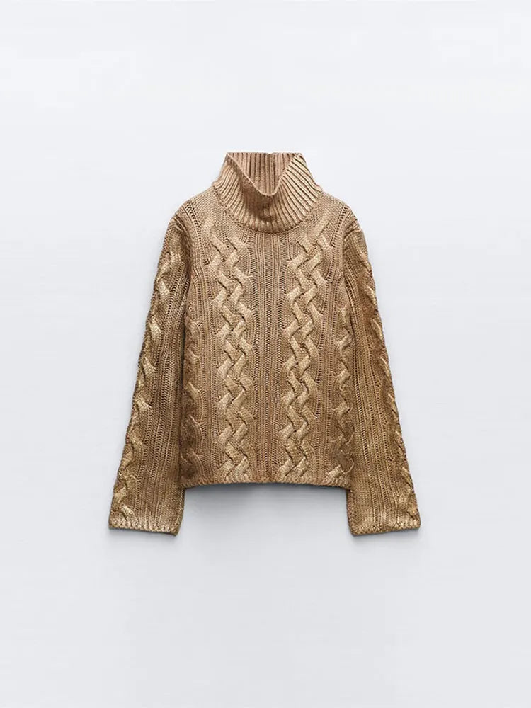 A Vintage Style Sweater with Delicate Timeless Details
