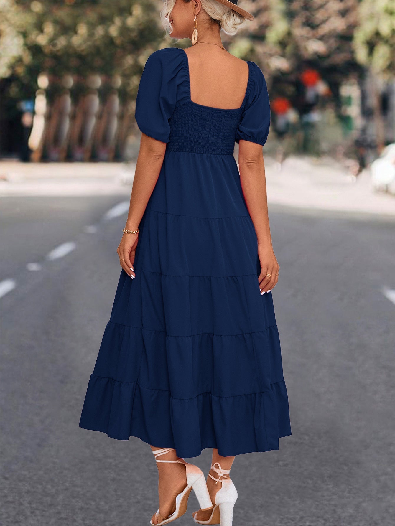 A Vintage Style Dress with Delicate Timeless Details