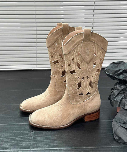Vintage Inspired Boots with a Contemporary Edge