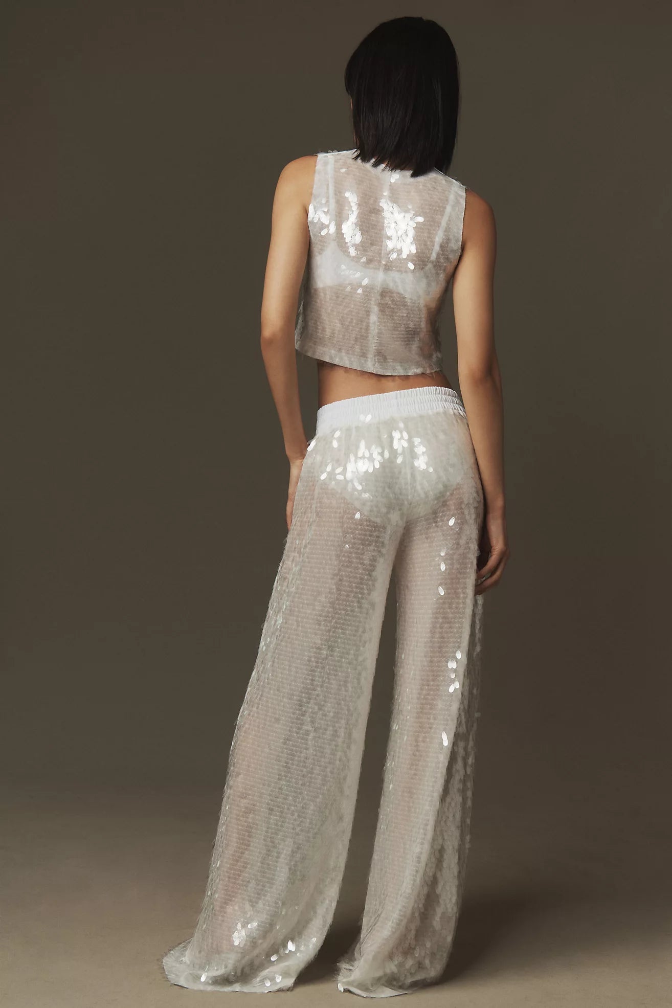 A Vintage Style Pants with Delicate Timeless Details