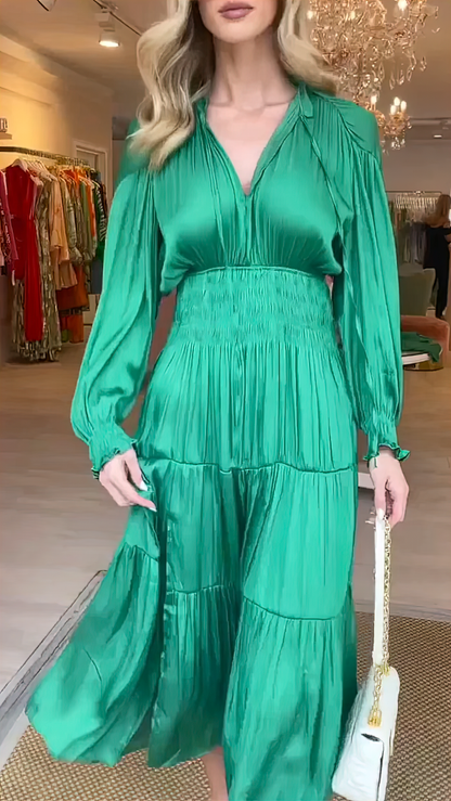 A Vintage Style Dress with Delicate Timeless Details