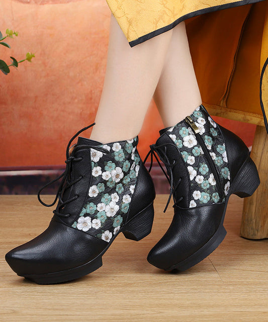 Vintage Inspired Boots with a Contemporary Edge