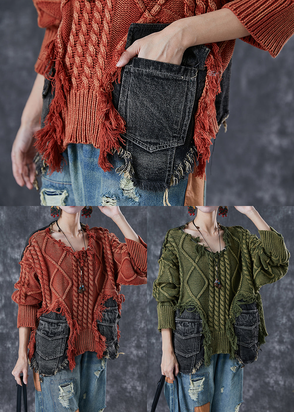 Well Tailored Sweater with a Graceful Silhouette